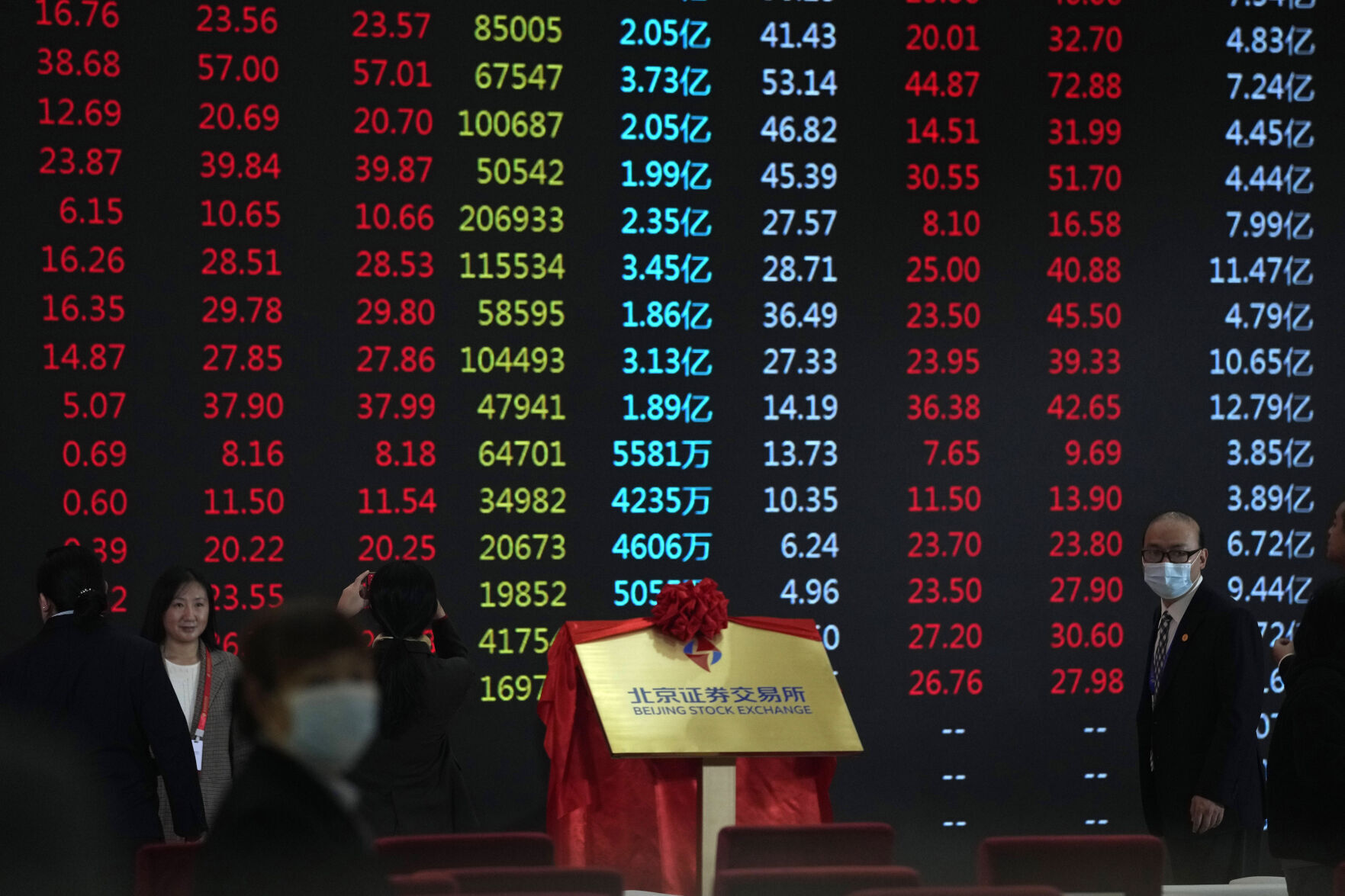 APTOPIX China New Stock Exchange